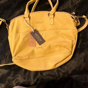 American Leather Satchel Bag